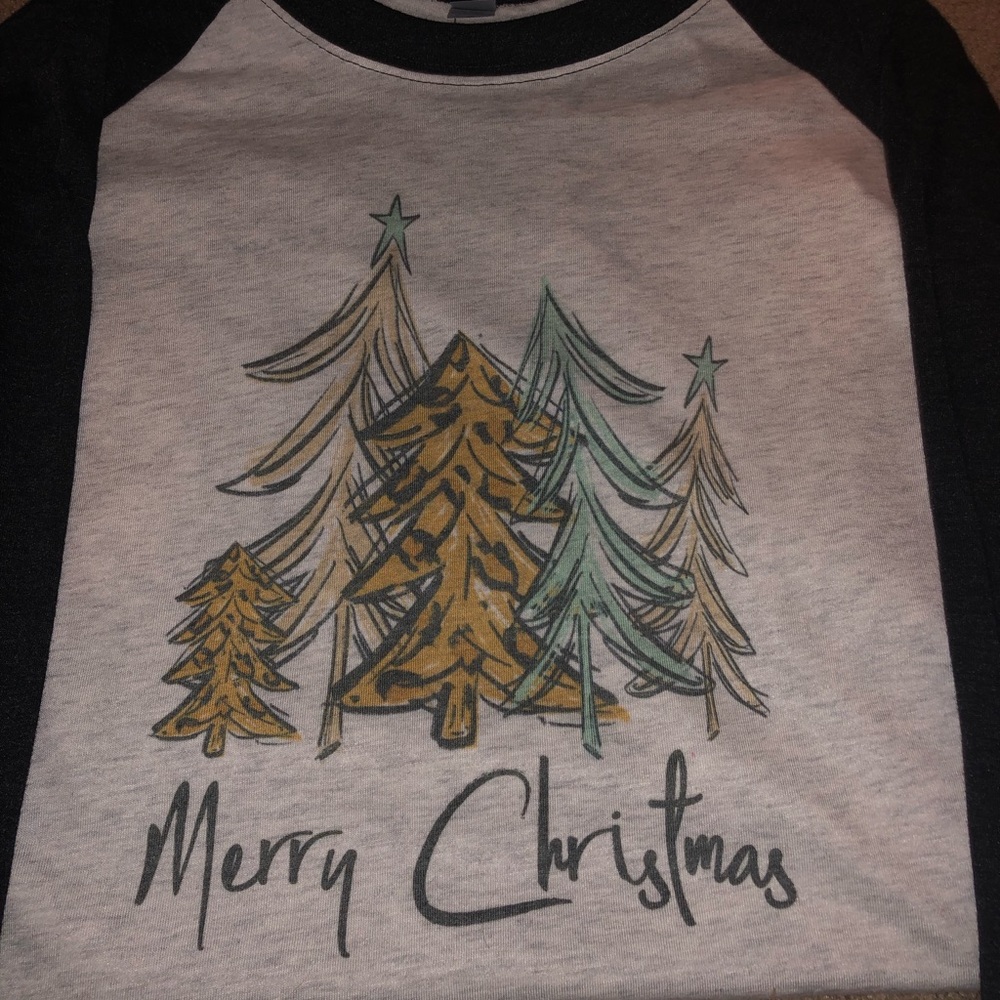 Merry Christmas Raglan